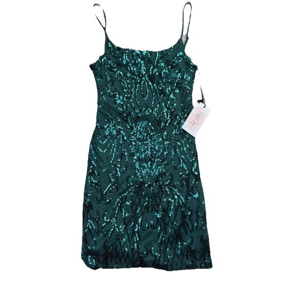 Crystal Sky Sequined, sheath Cocktail dress. Size XSmall New Years Christmas - Picture 3 of 13